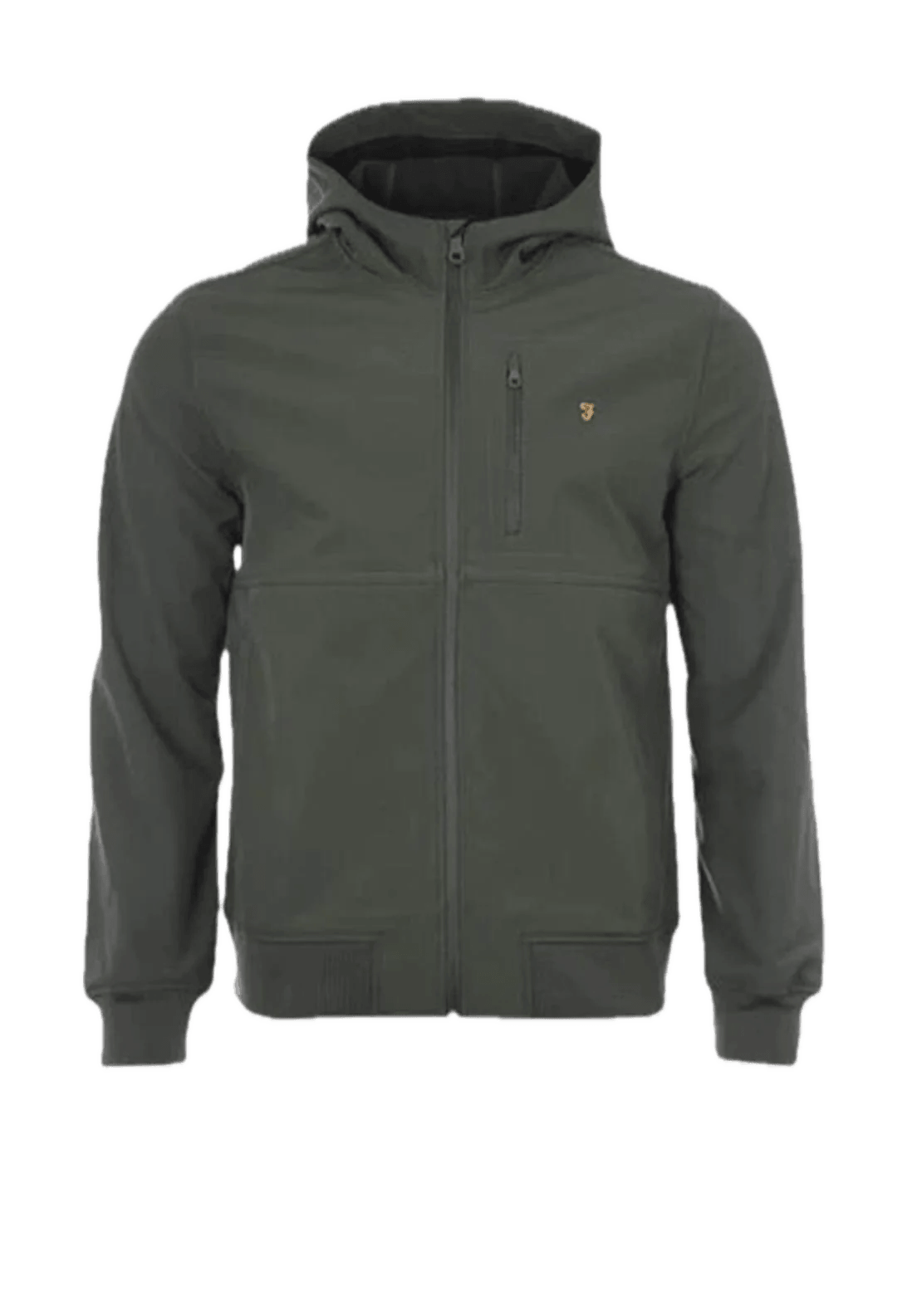 Chaqueta Farah Soft Shell Rudd Grey - ECRU