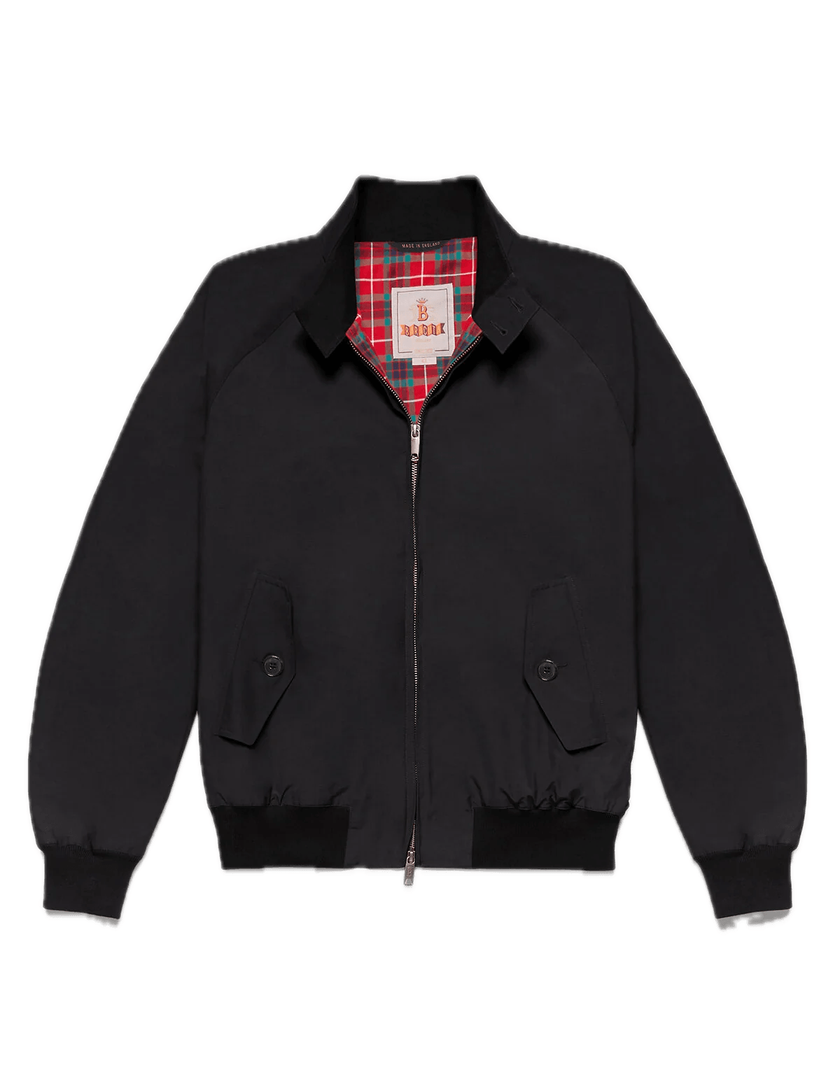 Chaqueta Harrington G9 Baracuta Cloth Black - ECRU