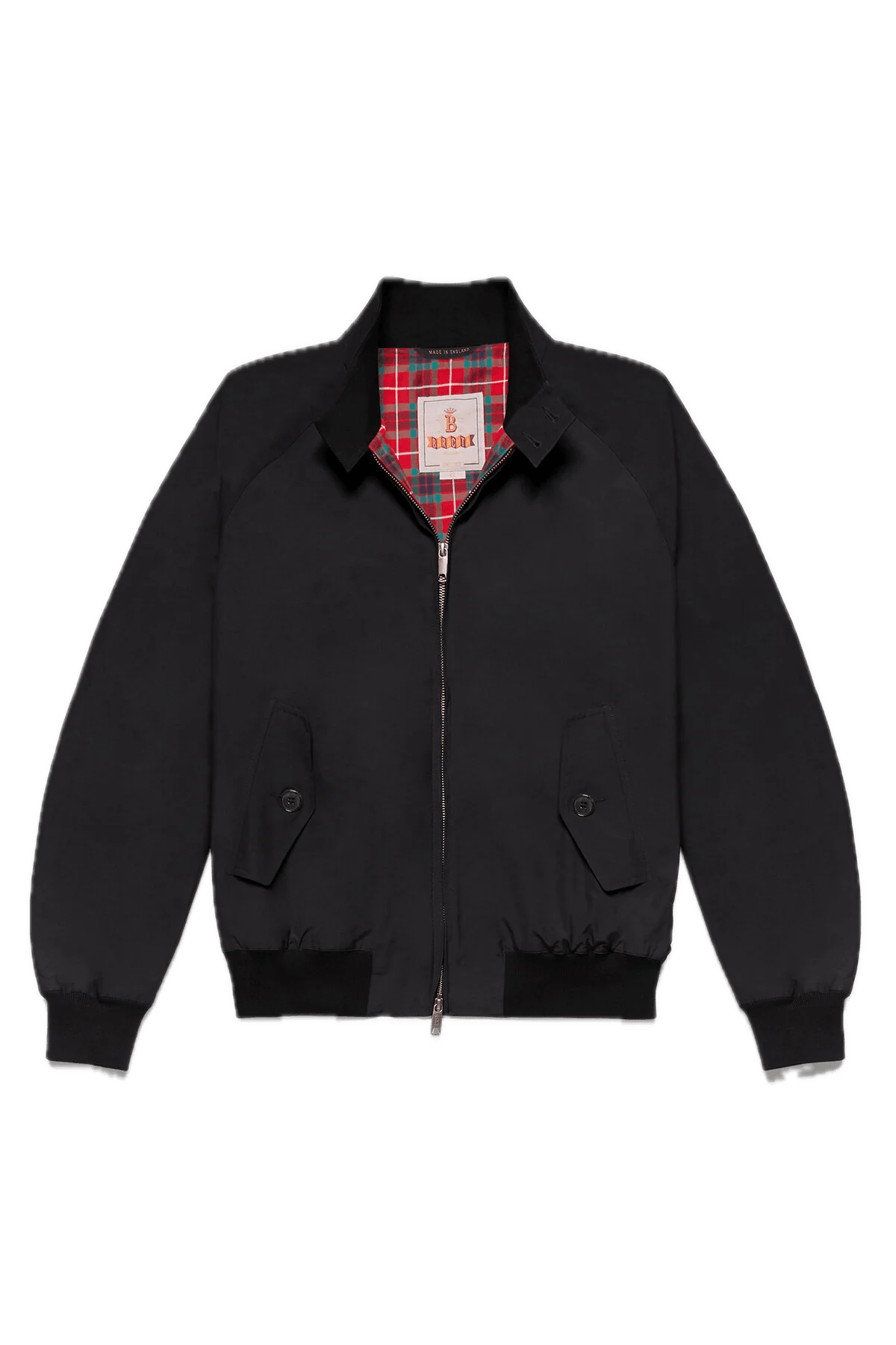 Chaqueta Harrington G9 Baracuta Cloth Black - ECRU