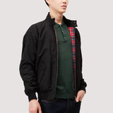 Chaqueta Harrington G9 Baracuta Cloth Black - ECRU