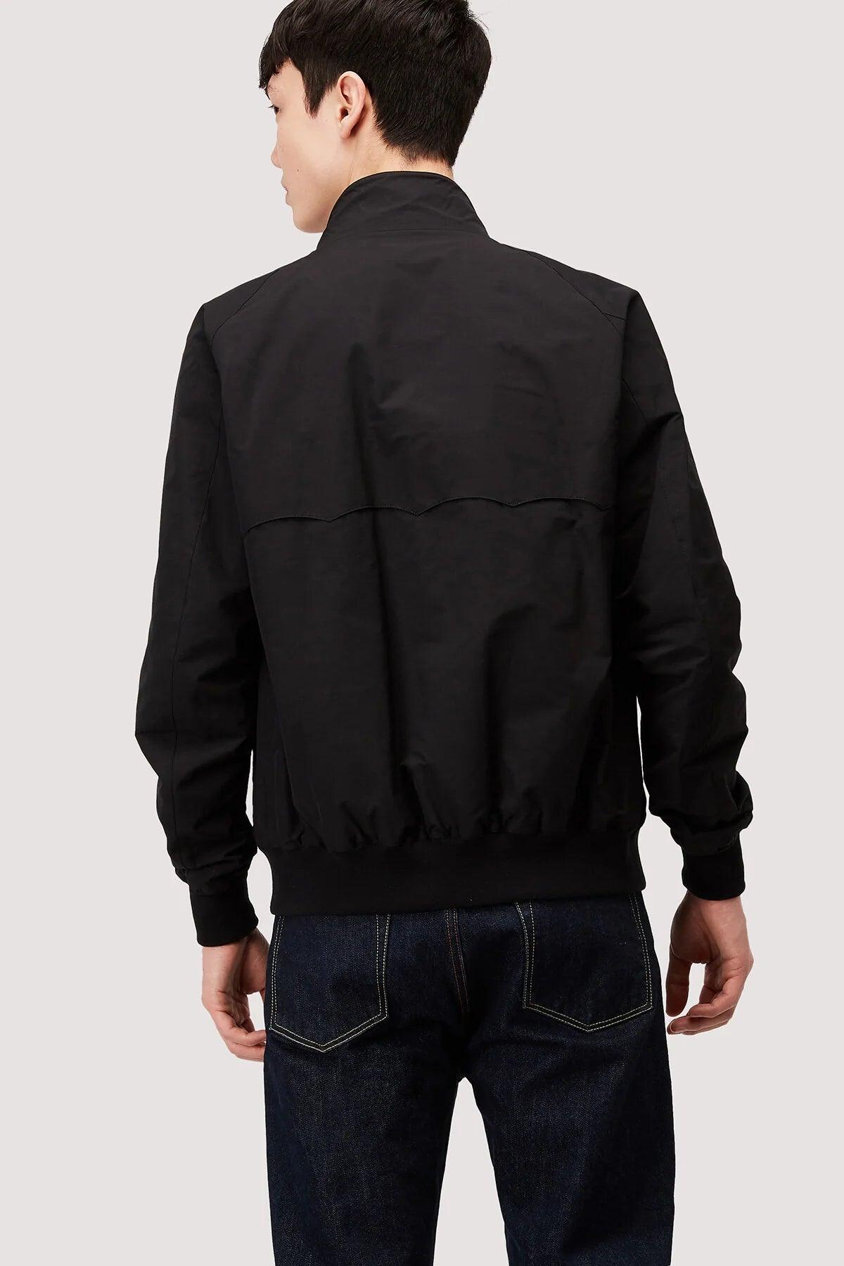 Chaqueta Harrington G9 Baracuta Cloth Black - ECRU