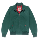 Chaqueta Harrington G9 Baracuta Cloth Racing Green - ECRU