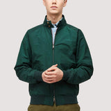 Chaqueta Harrington G9 Baracuta Cloth Racing Green - ECRU