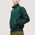 Chaqueta Harrington G9 Baracuta Cloth Racing Green - ECRU