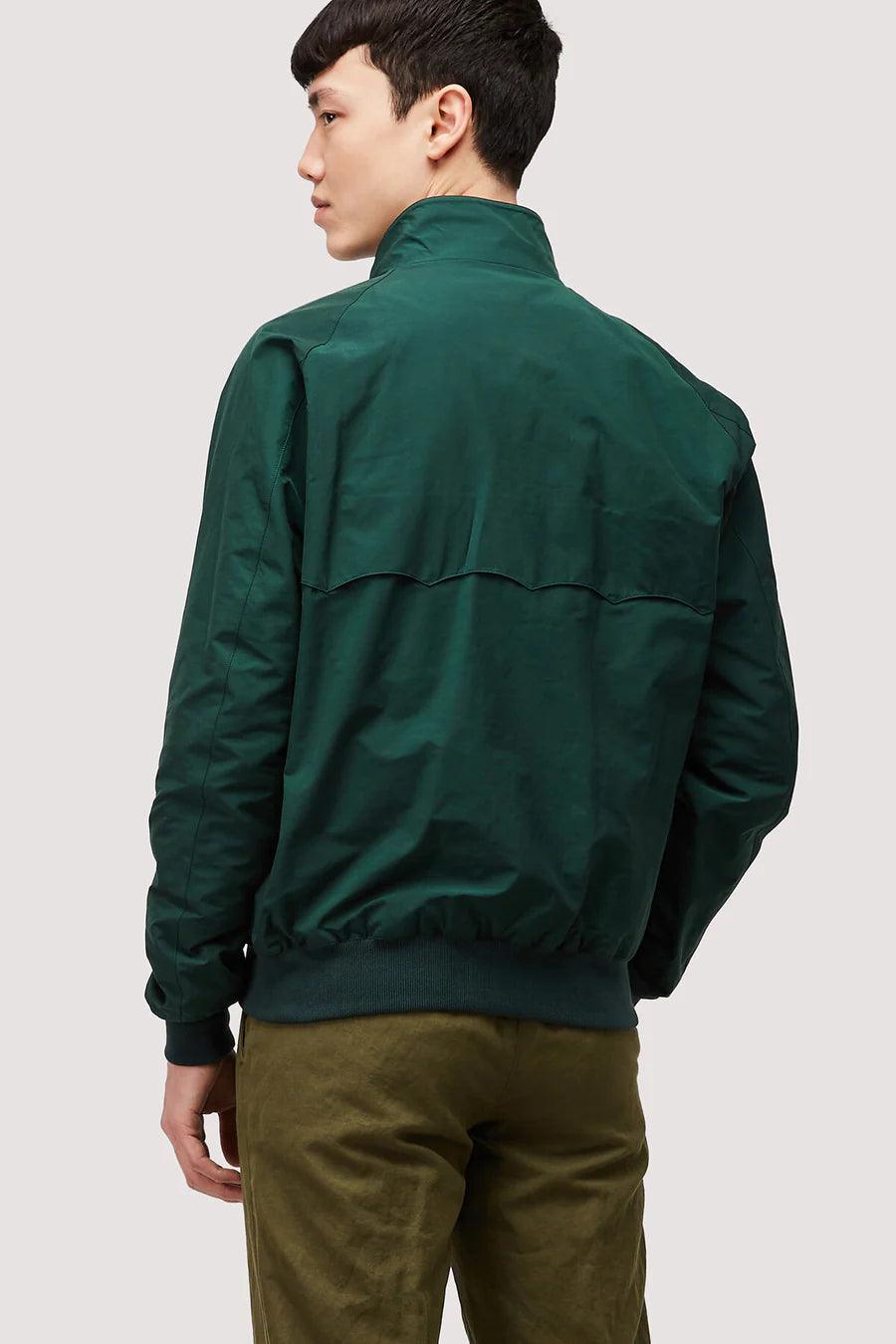 Chaqueta Harrington G9 Baracuta Cloth Racing Green - ECRU