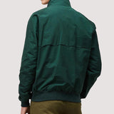 Chaqueta Harrington G9 Baracuta Cloth Racing Green - ECRU