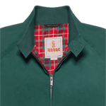 Chaqueta Harrington G9 Baracuta Cloth Racing Green - ECRU