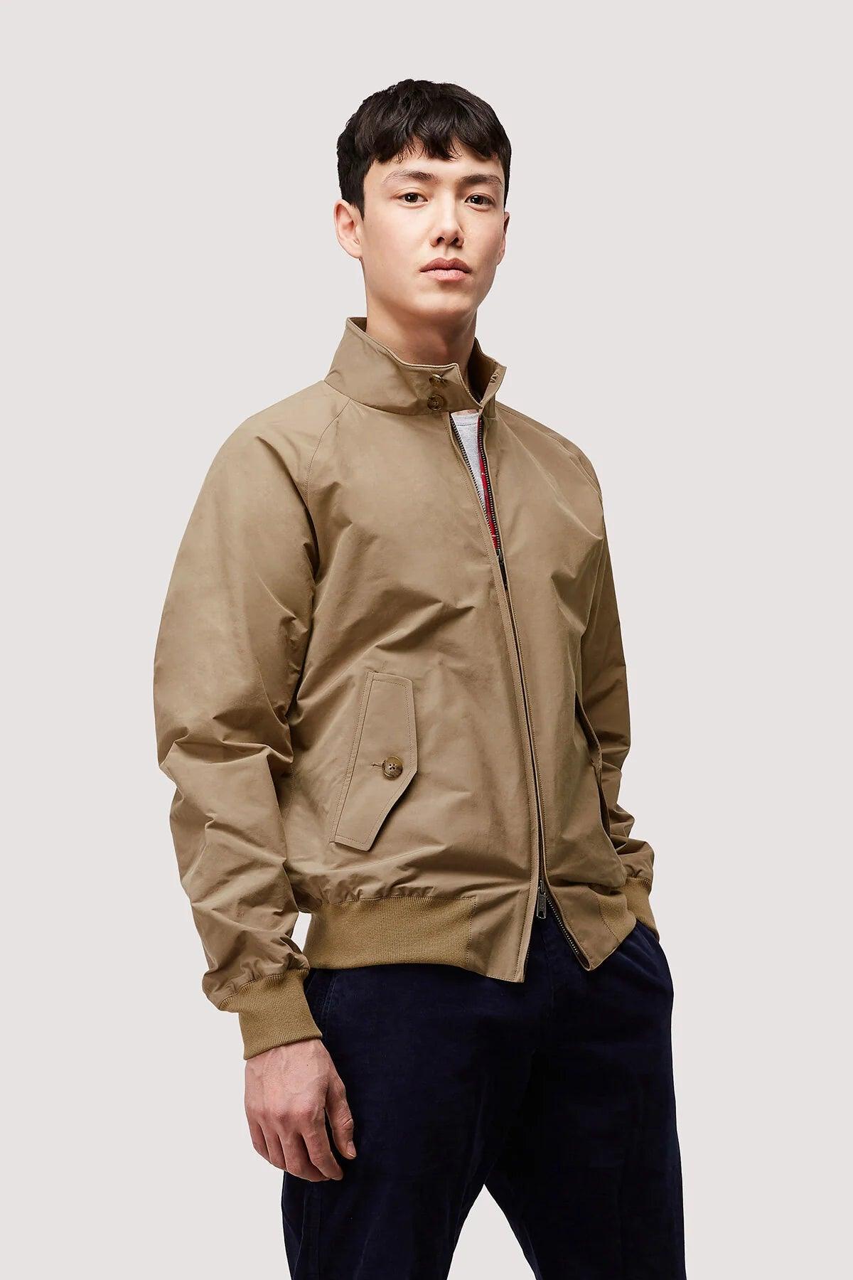 Chaqueta Harrington G9 Baracuta Cloth Tan - ECRU