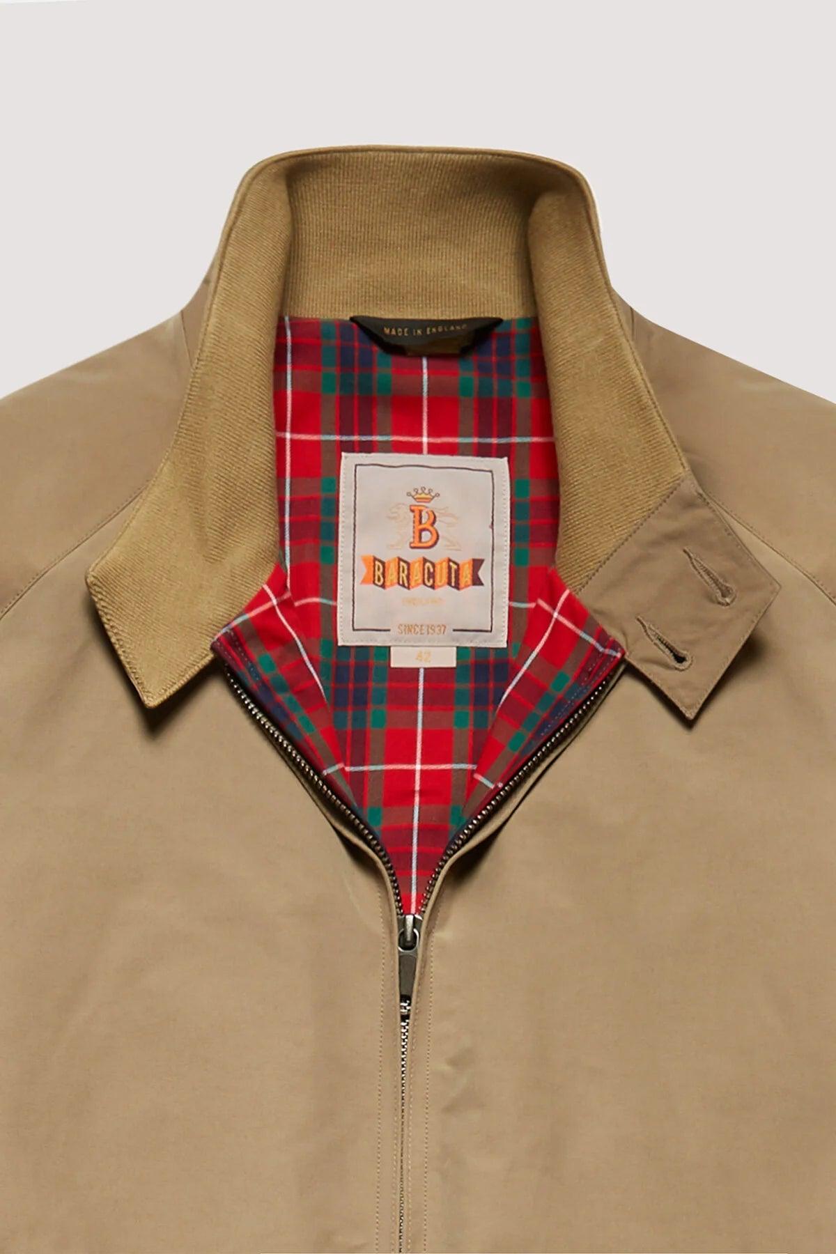 Chaqueta Harrington G9 Baracuta Cloth Tan - ECRU