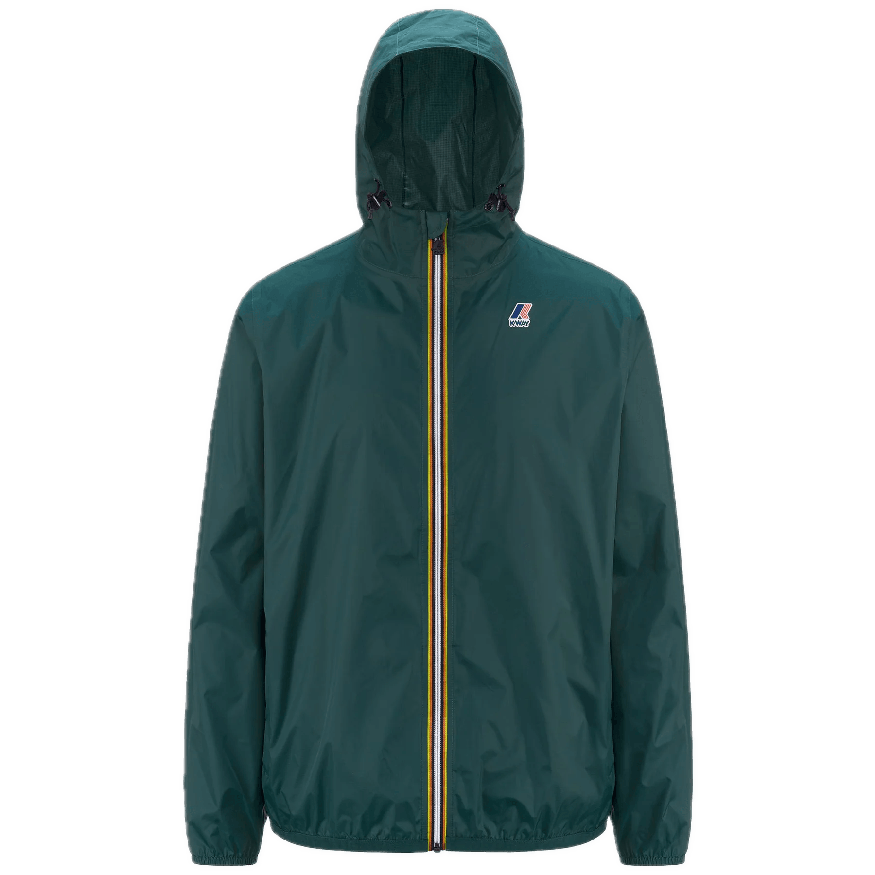 Chaqueta K-WAY Unisex Impermeable Le Vrai 3.0 Green Petrol - ECRU