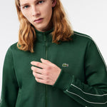 Chaqueta Lacoste de chándal Original Paris de piqué Verde - ECRU