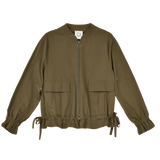 Chaqueta Lili Sidonio con Volantes - ECRU