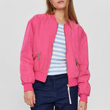 Chaqueta Nümph Nuellinora Raspberry Sorbet - ECRU