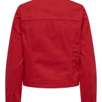 Chaqueta ONLY Tia Flame Scarlet - ECRU