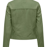 Chaqueta ONLY Tia Oil Green - ECRU