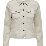 Chaqueta ONLY Tia Pumice Stone - ECRU