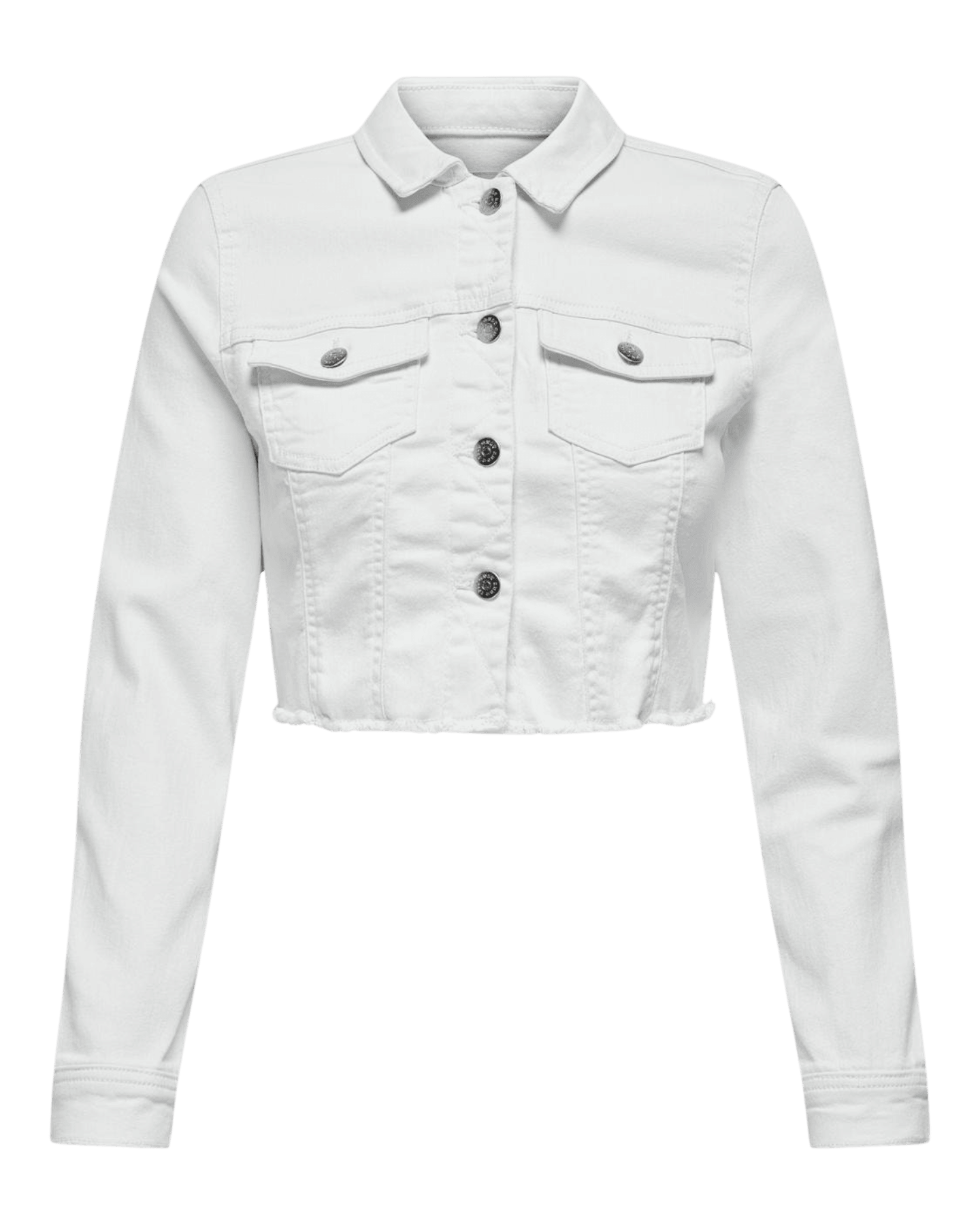 Chaqueta ONLY Wonder Cropped White - ECRU