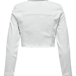 Chaqueta ONLY Wonder Cropped White - ECRU