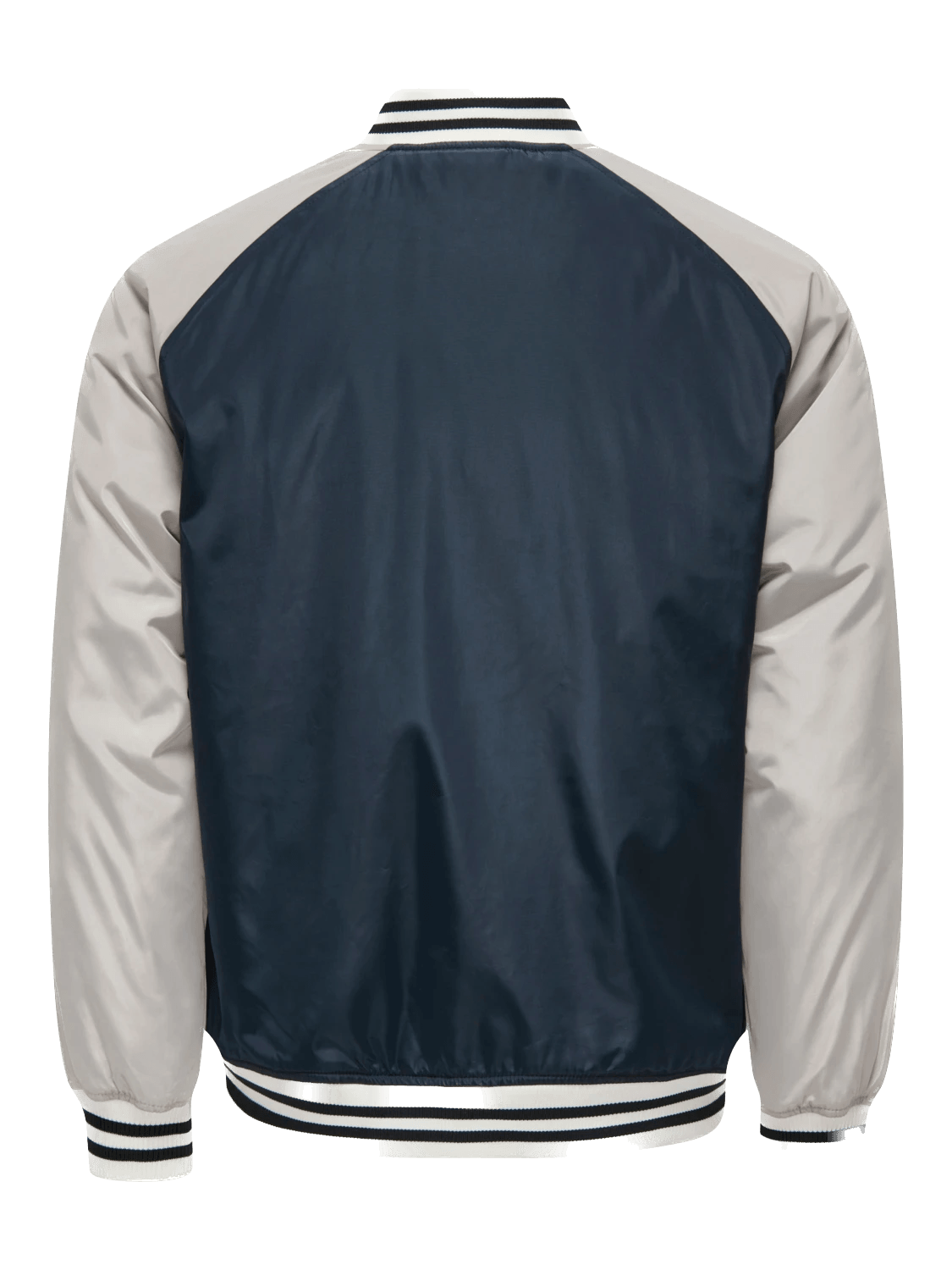 Chaqueta Only&Sons Chris Cuello Béisbol Dark Navy - ECRU