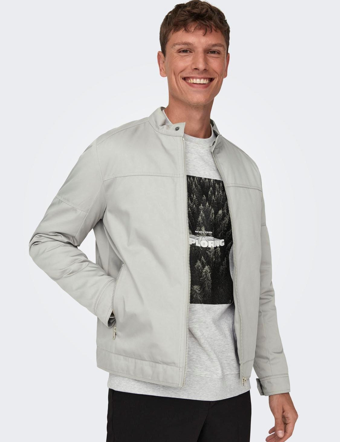 Chaqueta Only&Sons Rafael Ash - ECRU