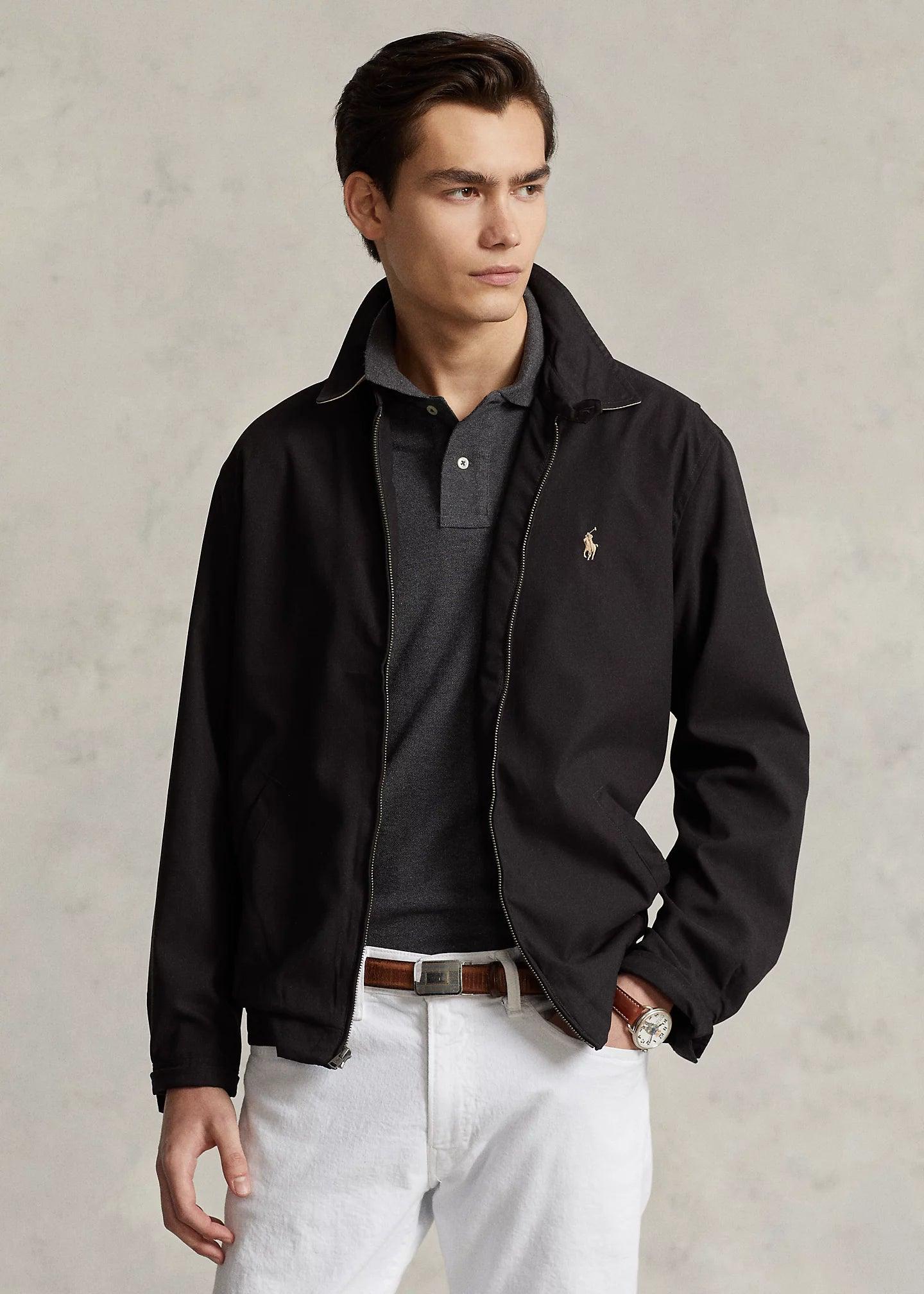 Chaqueta Polo Ralph Lauren con doble fuelle Negra - ECRU