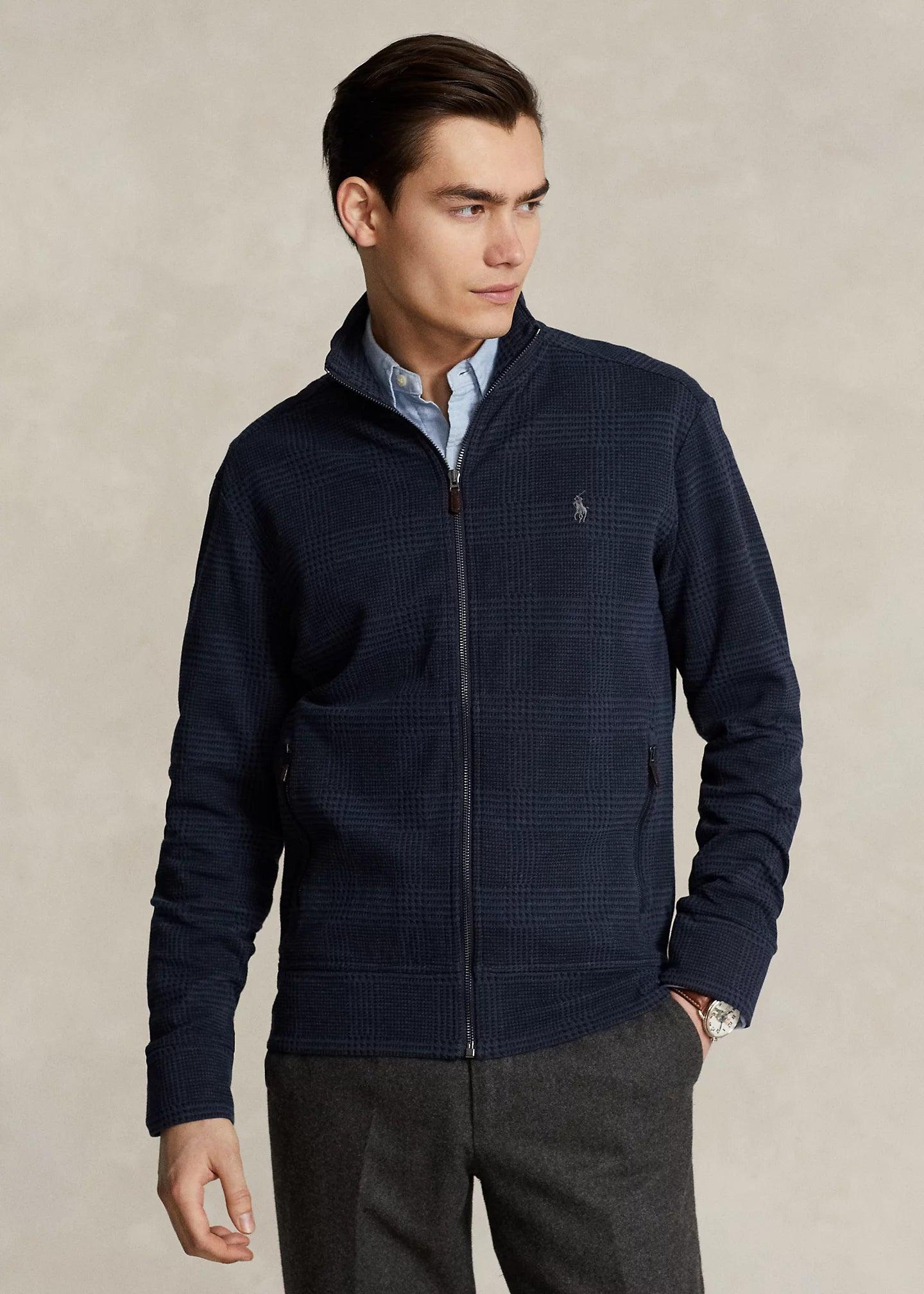 Chaqueta Polo Ralph Lauren de Punto con Cuadros - ECRU