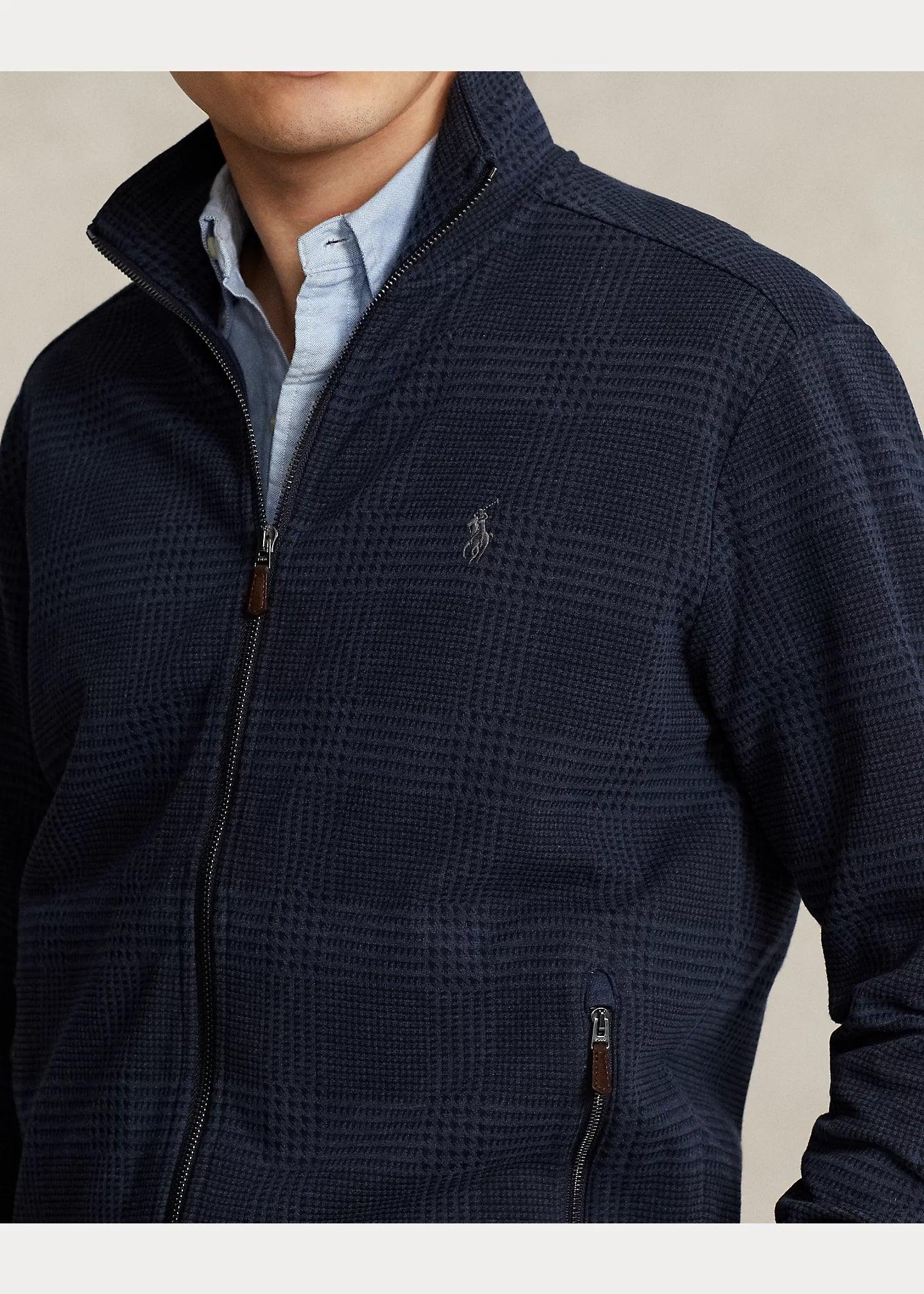 Chaqueta Polo Ralph Lauren de Punto con Cuadros - ECRU