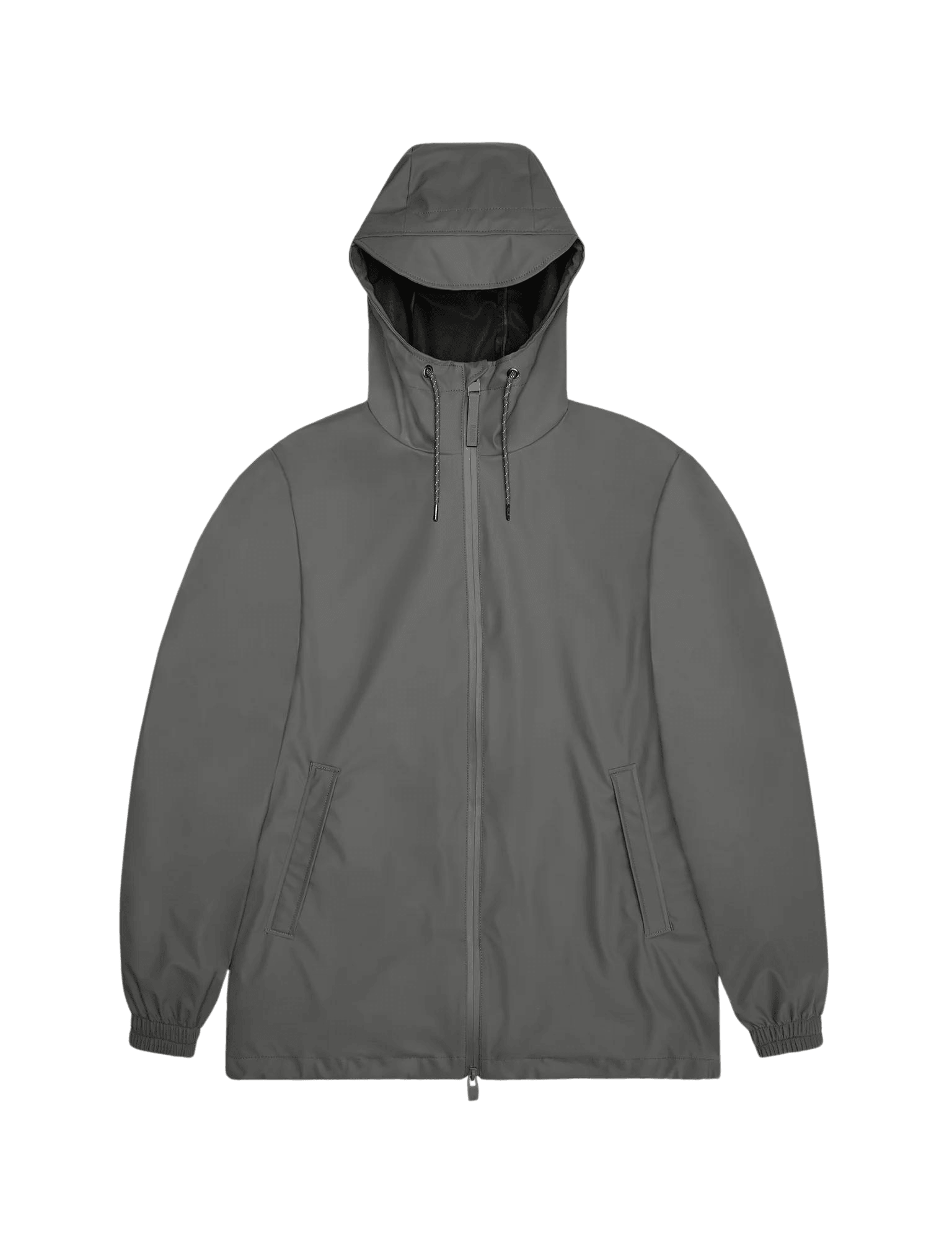 Chaqueta RAINS Impermeable Storm Breaker Grey - ECRU