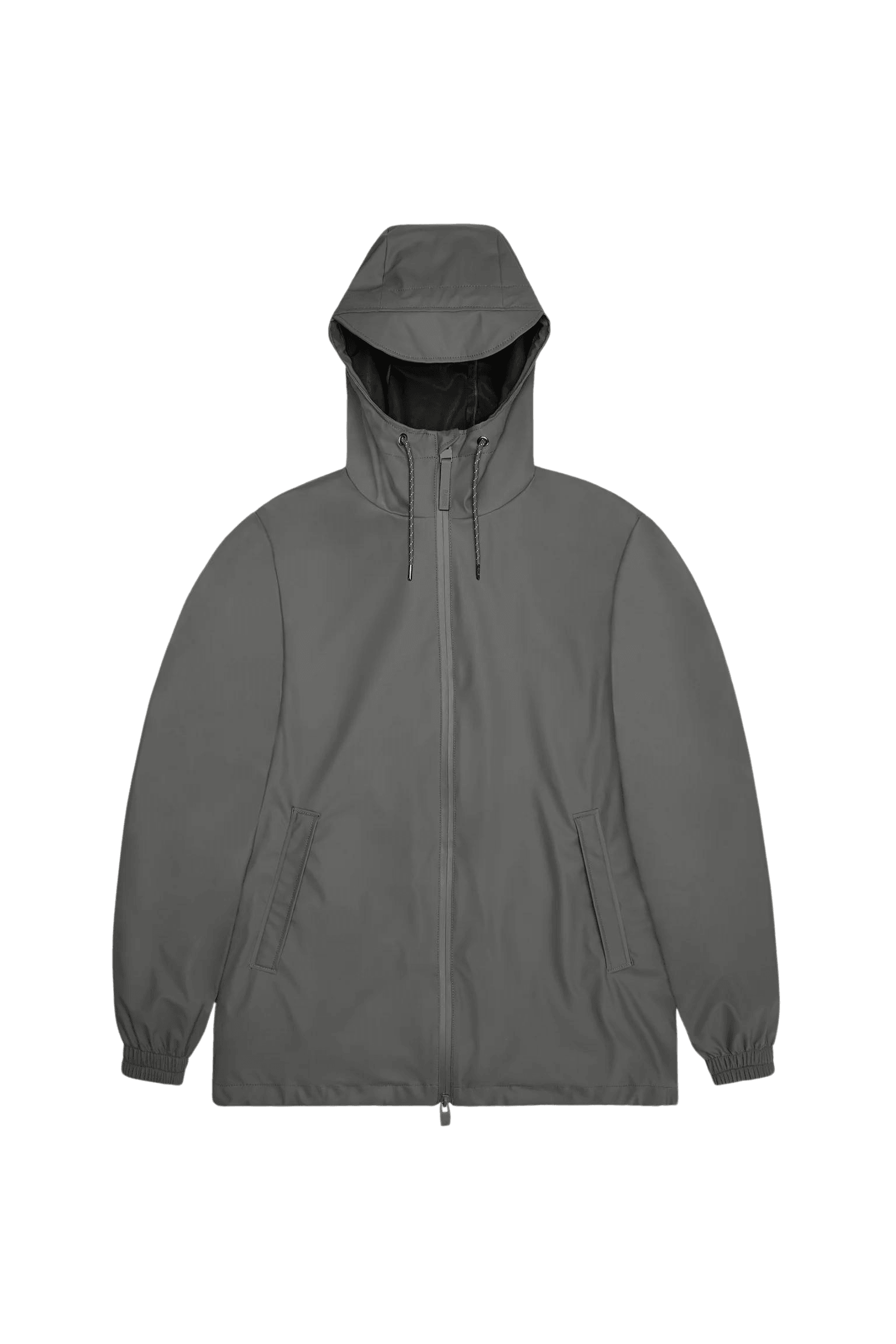 Chaqueta RAINS Impermeable Storm Breaker Grey - ECRU