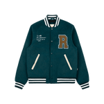 Chaqueta Revolution Varsity Green - ECRU