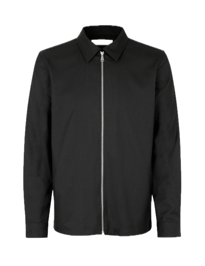 Chaqueta Samsøe Samsøe Kato X Zip 14930 Black - ECRU