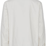 Chaqueta !Solid SDIb Zipper Off White - ECRU