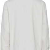 Chaqueta !Solid SDIb Zipper Off White - ECRU