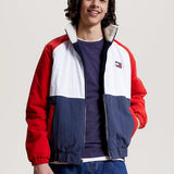 Chaqueta Tommy Jeans Reversible Sherpa - ECRU