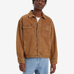 Chaqueta Vaquera Levi’s® Trucker Brown Garment Dye - ECRU