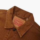 Chaqueta Vaquera Levi’s® Trucker Brown Garment Dye - ECRU