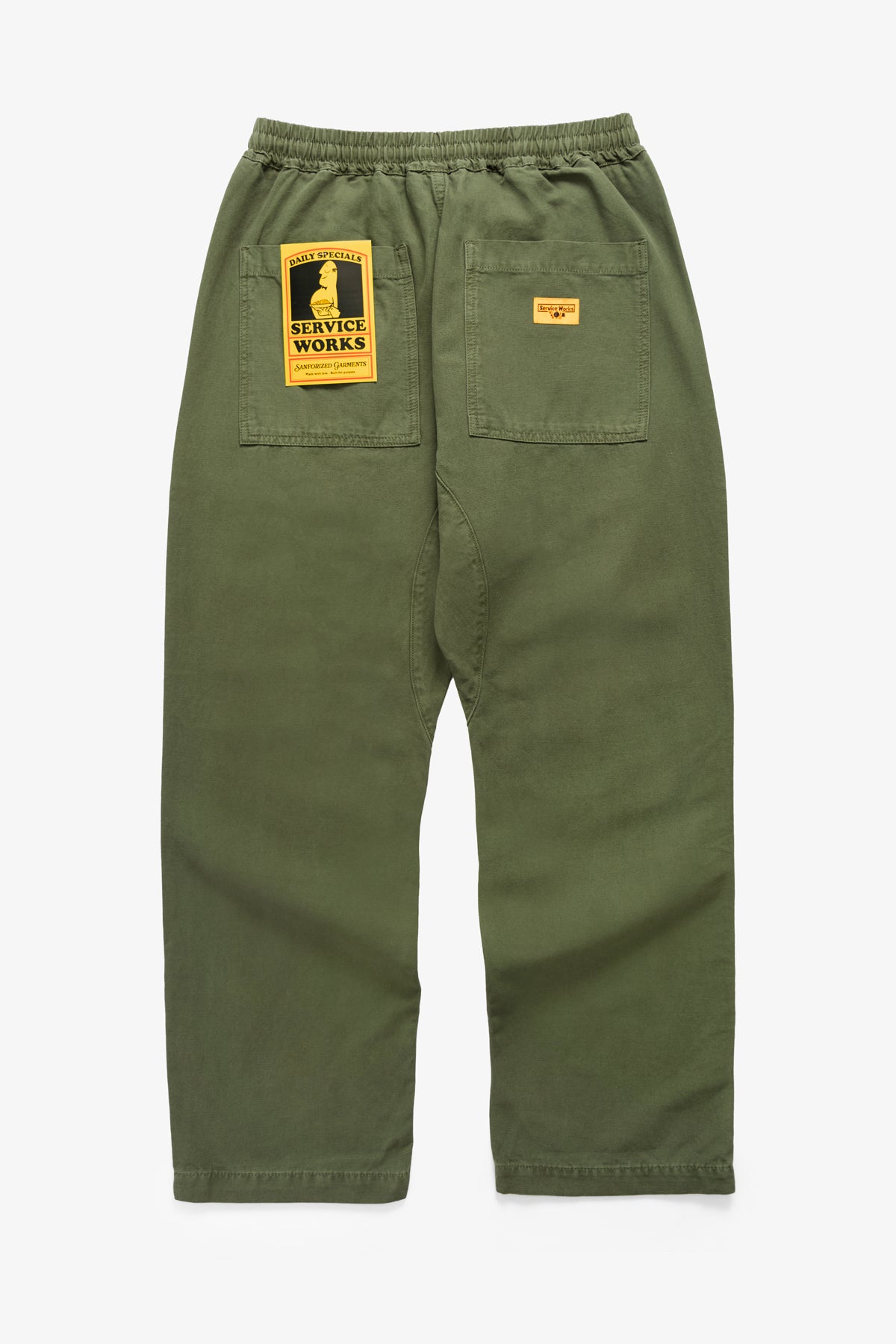 Pantalones SERVICE WORKS Classic Chef Olive