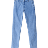 Chino Salsa Jeans S-Activ Slim Indigo Medium - ECRU