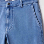 Chino Salsa Jeans S-Activ Slim Indigo Medium - ECRU