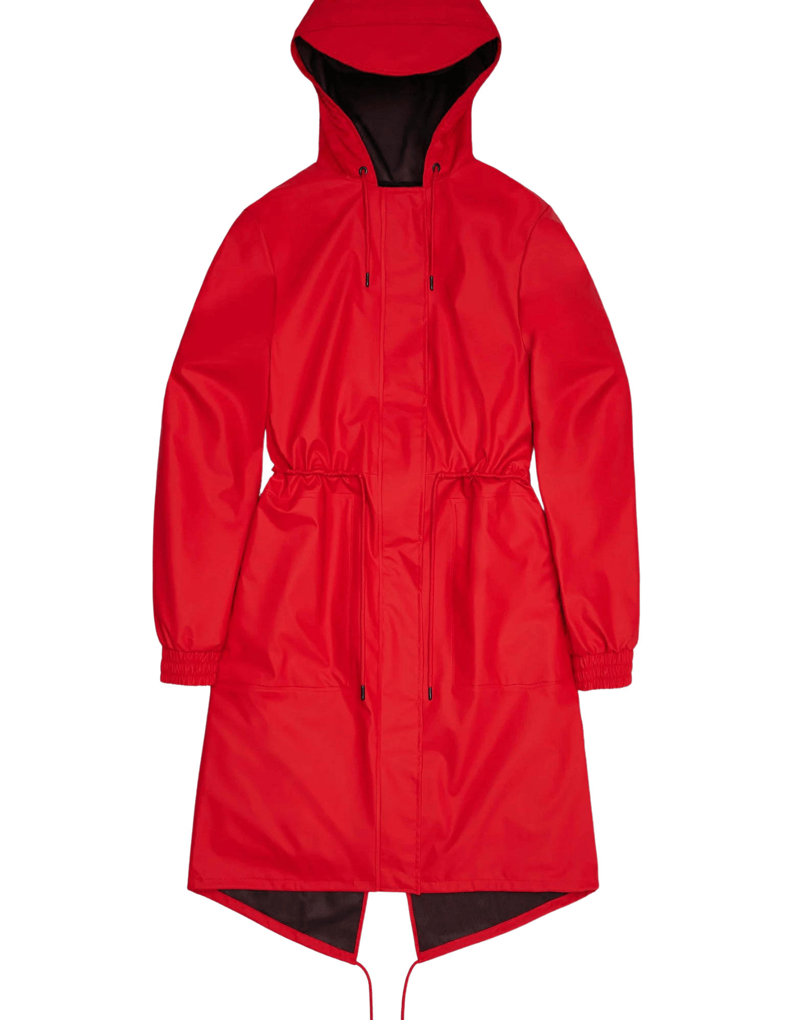 Chubasquero Rains String Parka Fire - ECRU