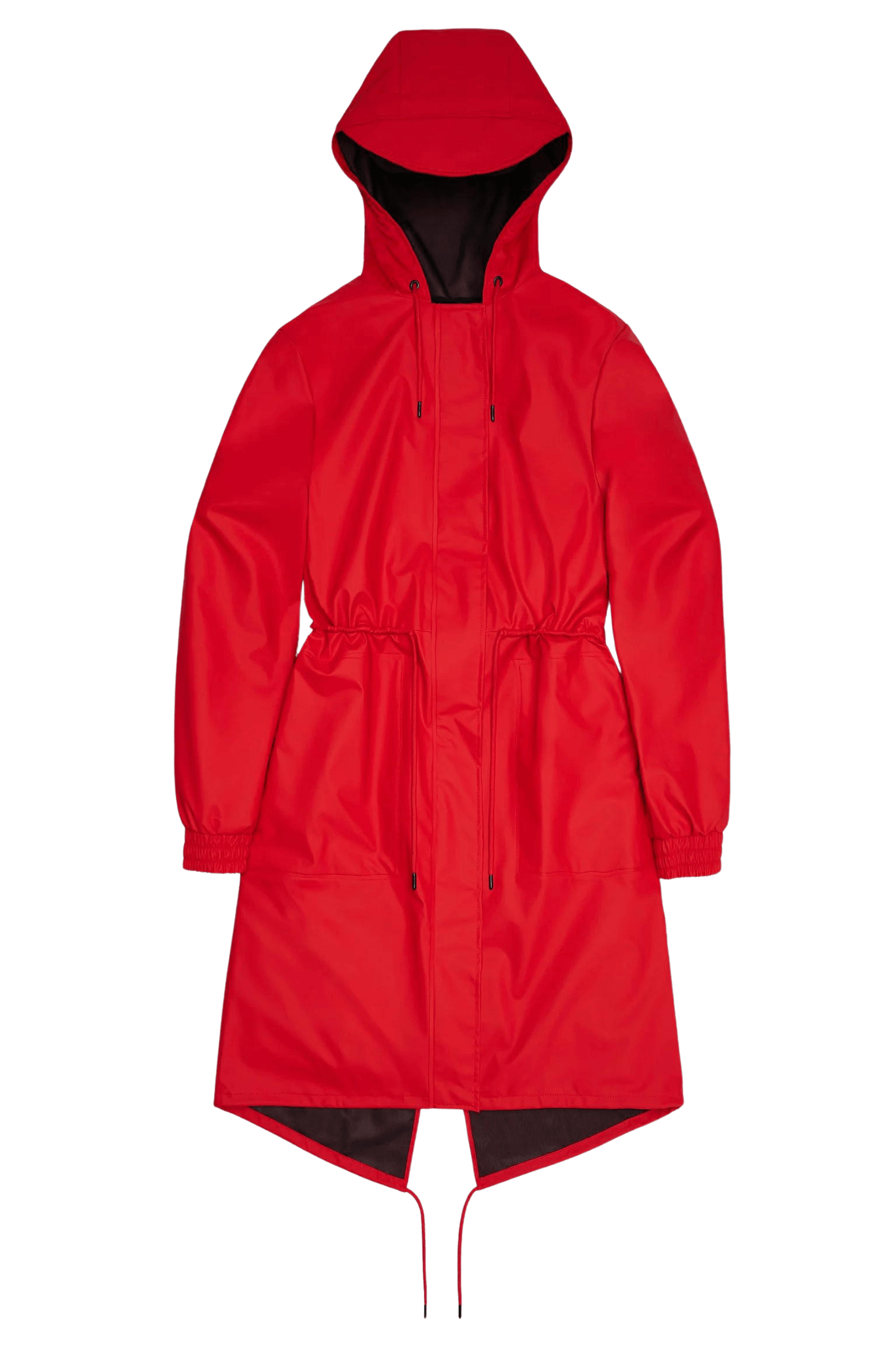 Chubasquero Rains String Parka Fire - ECRU