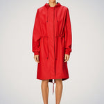 Chubasquero Rains String Parka Fire - ECRU