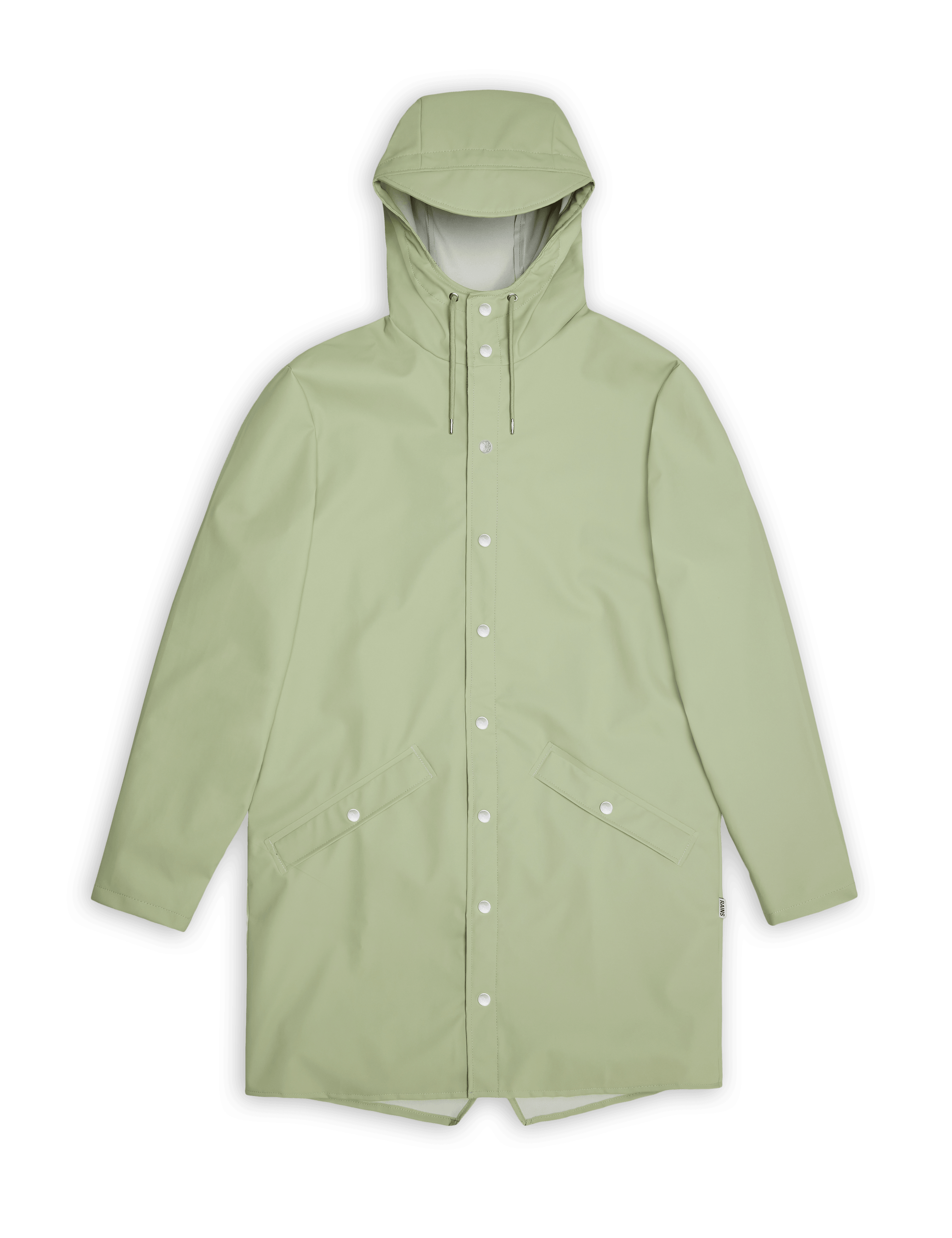 Chubasquero RAINS Unisex Long Jacket Earth - ECRU