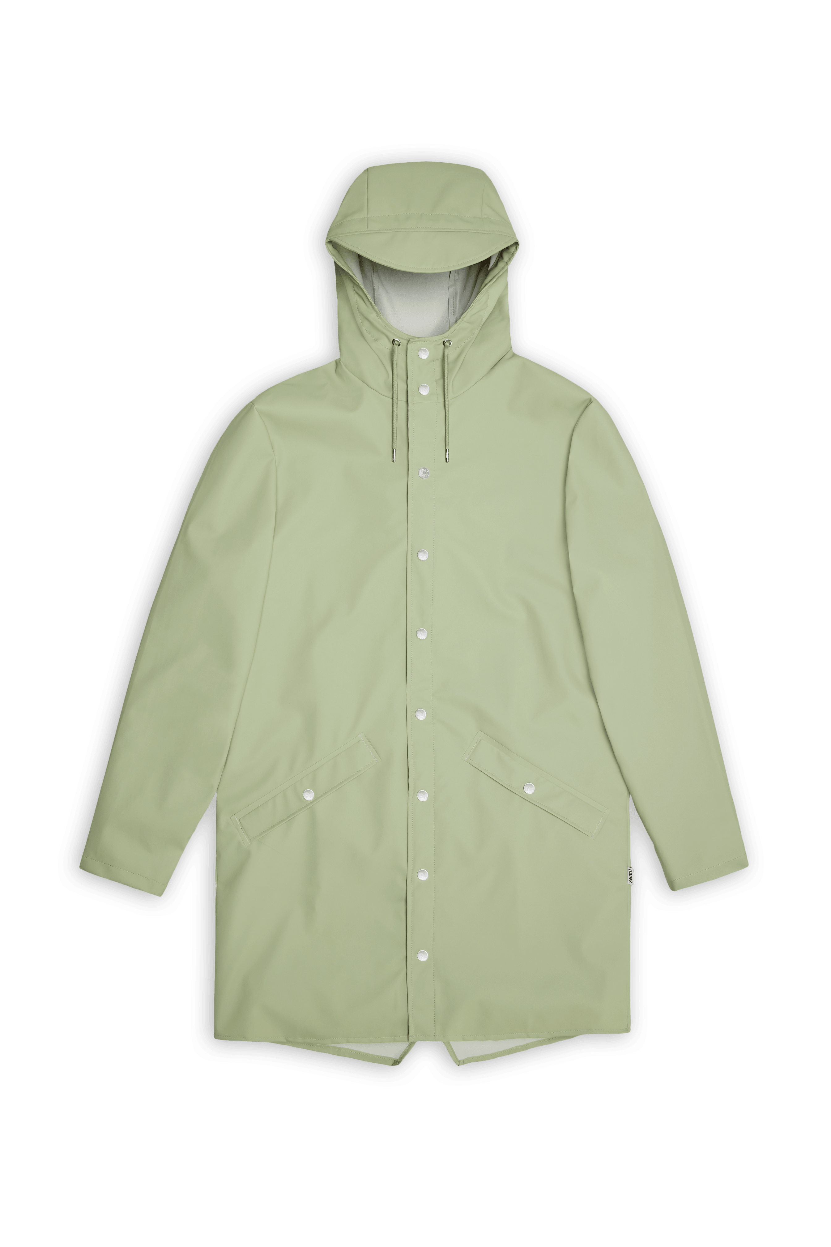 Chubasquero RAINS Unisex Long Jacket Earth - ECRU