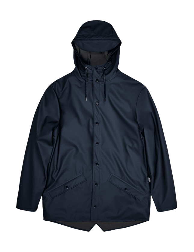 Chubasquero Rains Unisex Navy - ECRU