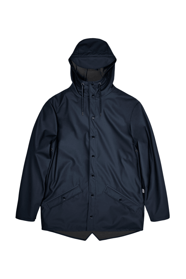 Chubasquero Rains Unisex Navy - ECRU