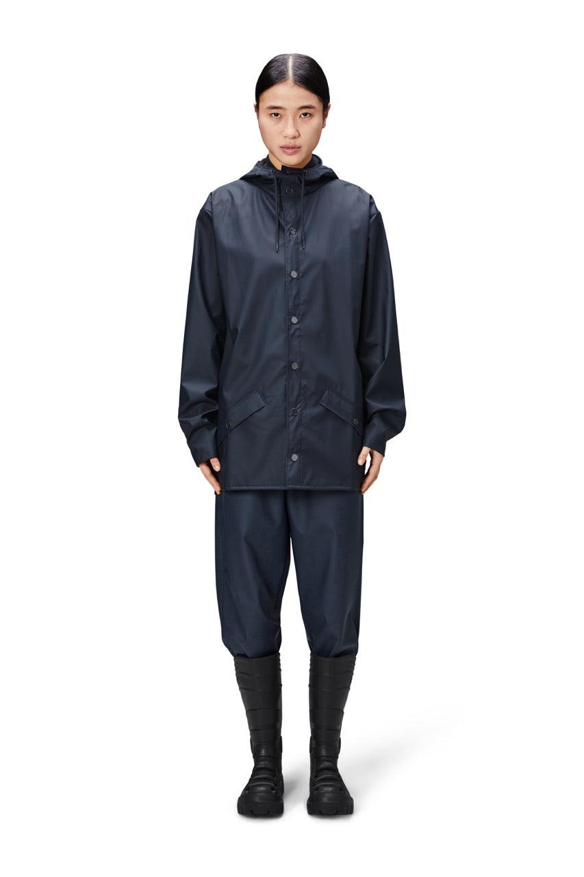 Chubasquero Rains Unisex Navy - ECRU