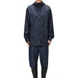 Chubasquero Rains Unisex Navy - ECRU