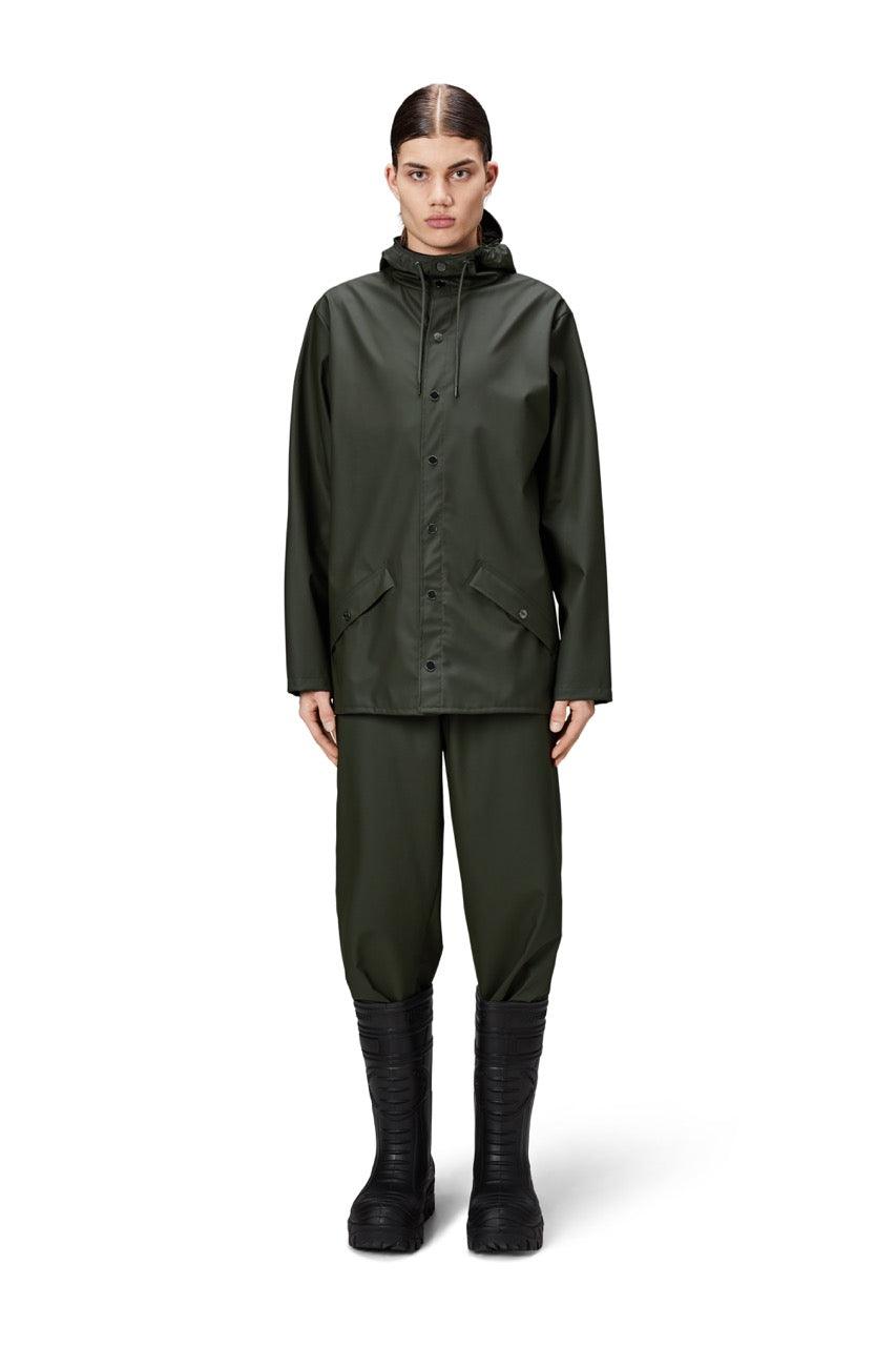 Chubasquero Rains unisex Verde - ECRU