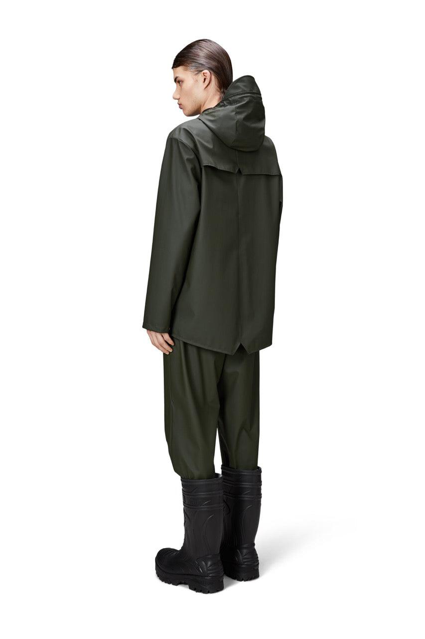 Chubasquero Rains unisex Verde - ECRU